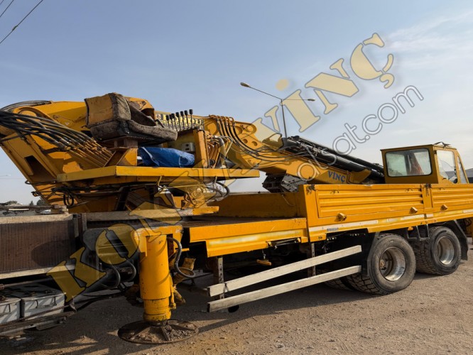 ACİL SATILIK KONDU 30 TON ÇİFT KIRMA BMC PRO ÜZERİNDE