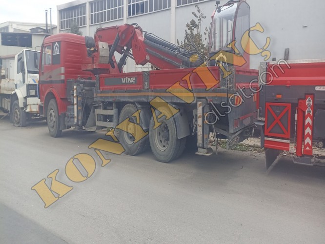 ACİL SATILIK 20 TON VİNÇ YANA KATLANIRIDR.