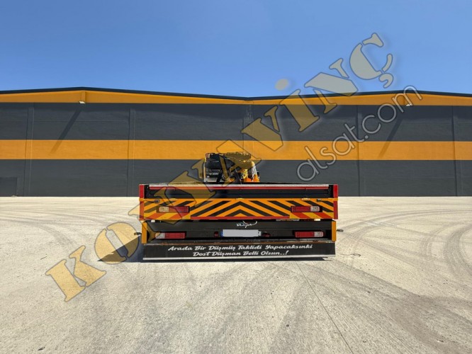 ACR İMALATI 18 TON VİNÇ MERCEDES AXORS 2528 ÜZERİNDE