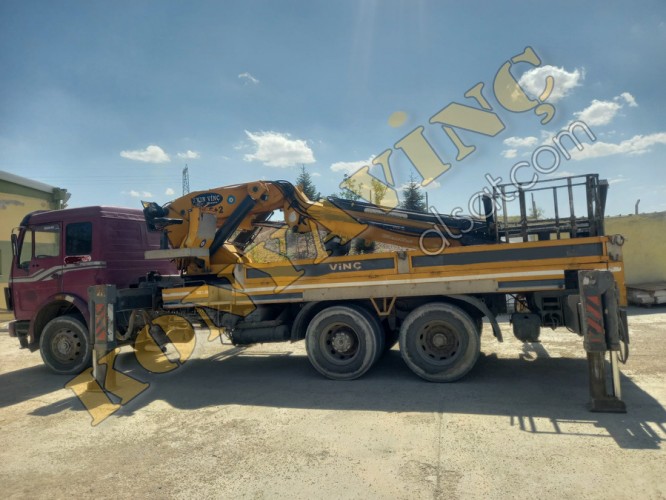 AKIN HİDROLİK İMALATI 25 TON VİNÇ