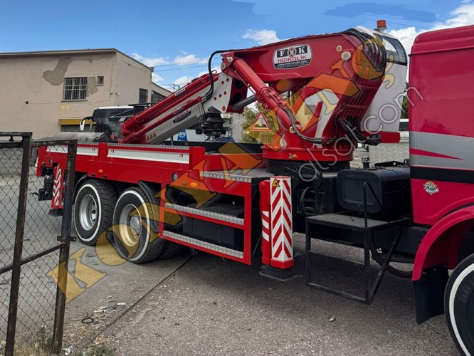 ACİL SATILIK SIFIR 20 TON FMK MERCEDES ÜZERİNDE