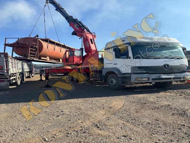 ACİL SATILIK 50 TON MERCEDES 3228 ÜZERİNDEDİR.