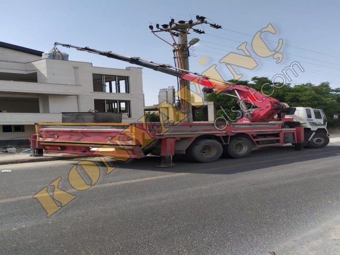 FMK 13 TON TEK KIRMA FORD KARGO ÜZERİNDE