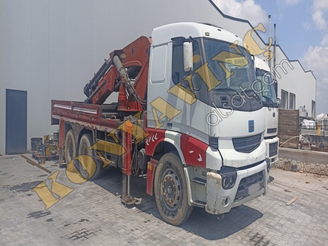 ACİL SATILIK 25 TON VİNÇ BMC PRO ÜZERİNDEDİR