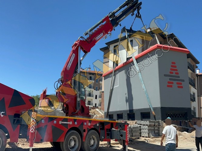 ACİL SATILIK 45 TON KRANZ CRANE RENO KERAX ÜZERİNDE