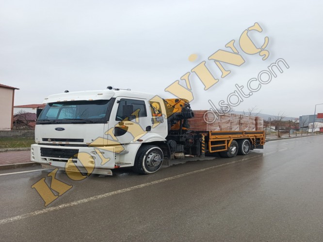 ACİL SATILIK 13 TON AKKAR TAM KATLANIR FORD KARGO ÜZERİNDE