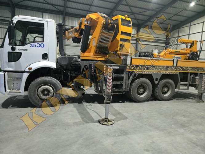 ÇİFT ÇEKER CARGO ÜZERİNDE YANA KATLANIR LONG ÇİFT KIRMA 30 TON HİDROKON