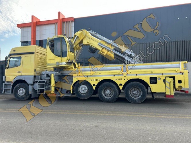 2.KIRMA TESİSATLI YANA KATLANIR LONG 30 TON TEK KIRMA VİNÇ