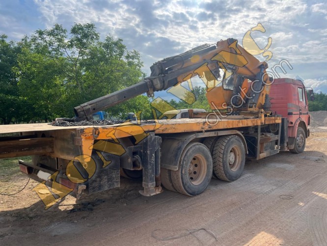 ACİL SATILIK 16 TON HİDROKON MERCEDES ÜZERİNDE
