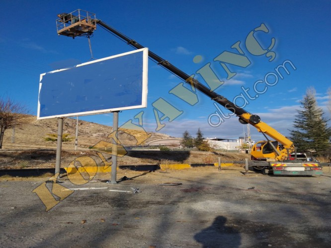 ÜÇLER HİDROLİK İMALATI 26 METRE PLATFORM