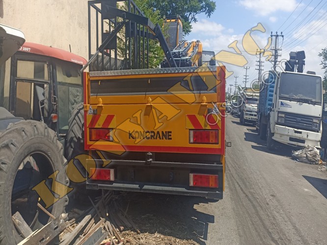 KONCRANE SIFIR 16 TON BMC PRO ÜZERİNDEDİR.