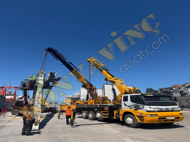 ACİL SATILIK 25 TON UZAKTAN KUMANDALI MOMENTLİ BMC PRO ÜZERİNDE