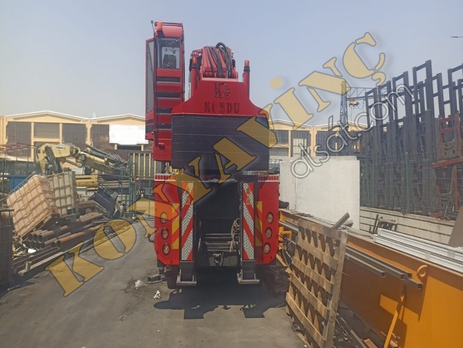 KONDU 65 TON ÇİFT KIRMA MAN ÜZERİNDE