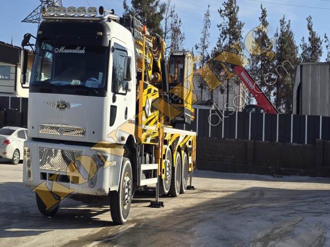 HİDROKON 45 TON ÇİFT KIRMA VİNÇ FORD KARGO 3232 ÜZERİNDE