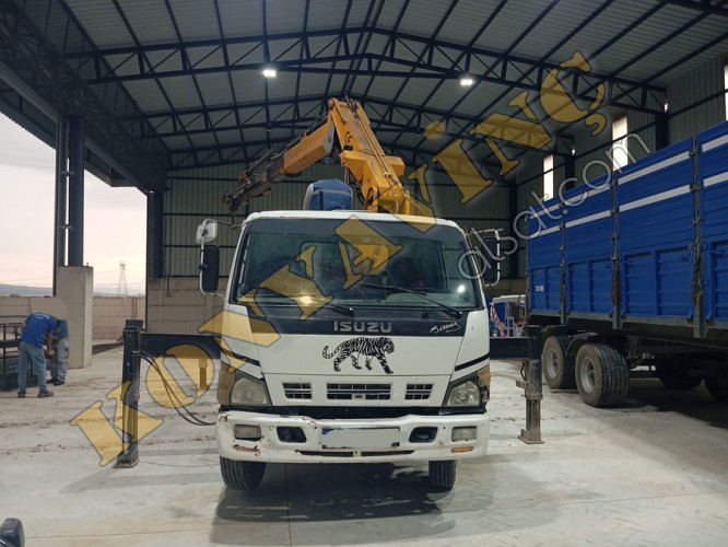 SATILIK 6 TON KAMA VİNÇ ISUZU ÜZERİNDE