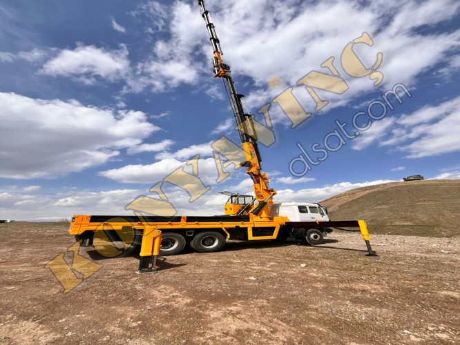 ACİL SATILIK HİDROKON 30 TON ÇİFT KIRMA MERCEDES ÜZERİNDE