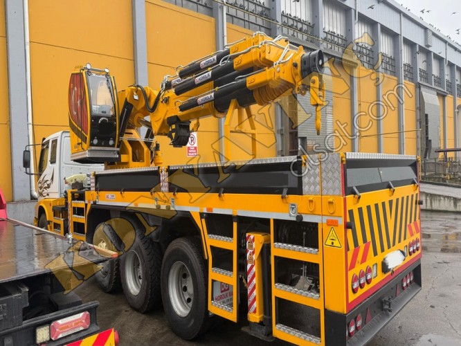 ACİL SATILIK 25 TON UZAKTAN KUMANDALI MOMENTLİ BMC PRO ÜZERİNDE