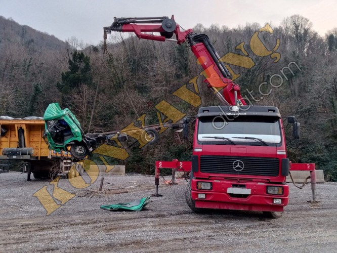 ACİL SATILIK 50 TON KONDU ÇİFT ÇEKER MERCEDES ÜZERİNDEDİR
