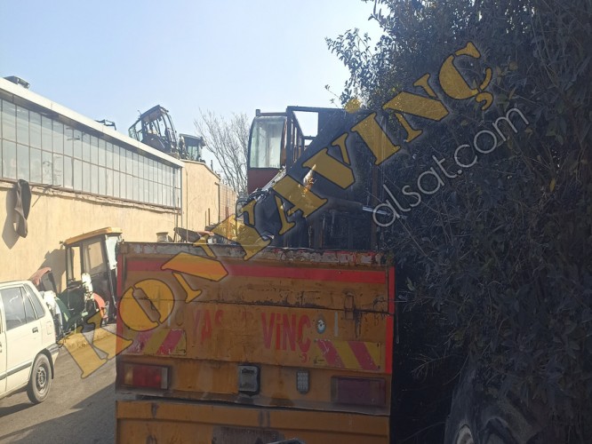 ACİL SATILIK 25 TON VİNÇ MERCEDES 2521 ÜZERİNDE