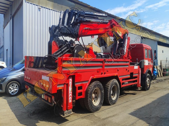 ACİL SATILIK 35 TON ÇİFT KIRMA NİRVANA VİNÇ MERCEDES ÜZERİNDE