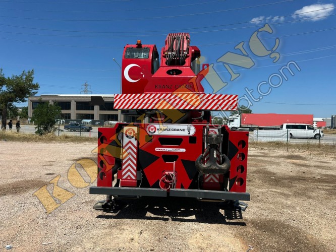 ACİL SATILIK 45 TON KRANZ CRANE RENO KERAX ÜZERİNDE
