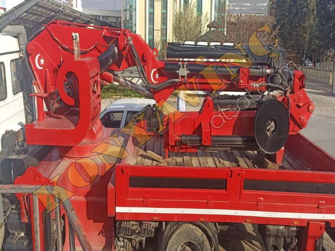 ACİL SATILIK 10 TON ÇİFT KIRMA VİNÇ İVECO ÜZERİNDE