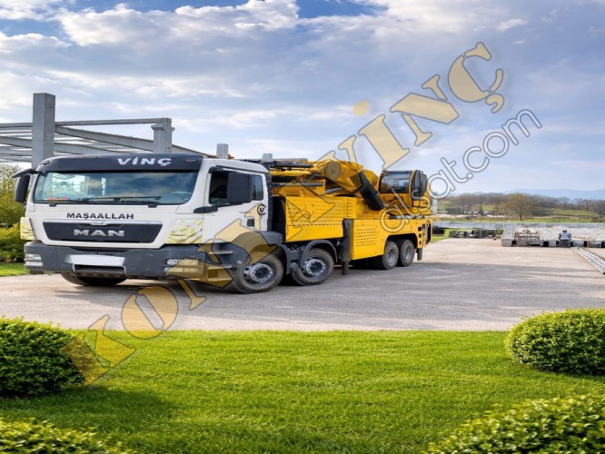 ACİL SATILIK HİDROKON 80 TON ÇİFT KIRMA VİNÇ