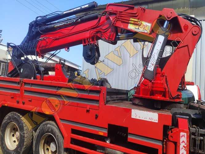 ACİL SATILIK 35 TON ÇİFT KIRMA NİRVANA VİNÇ MERCEDES ÜZERİNDE
