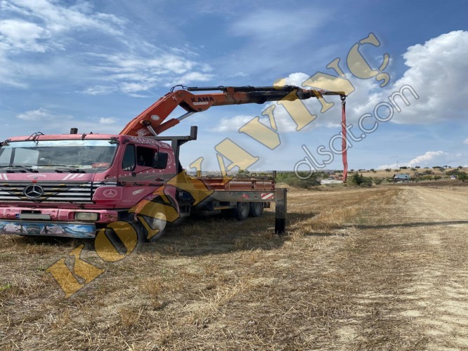 ACİL SATILIK 15 TON KAMA MERCEDES 2521 ÜZERİNDE