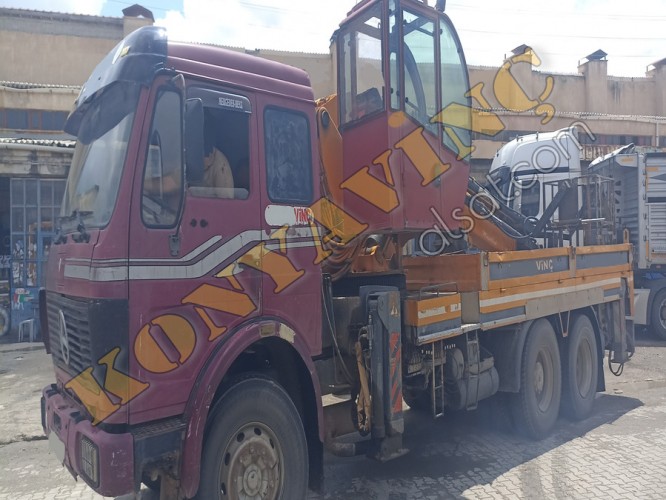 SATILIK 25 TON AKIN HİDROLİK İMALATI VİNÇ