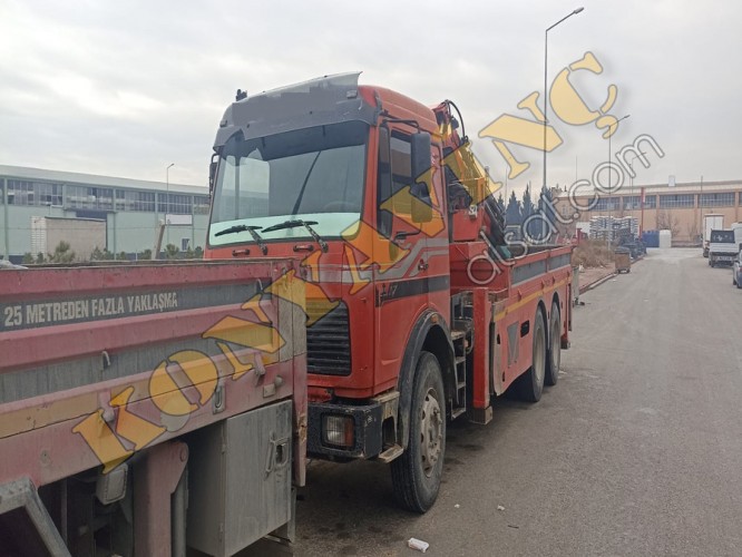SATILIK 10 TON VİNÇ MERCEDES ÜZERİNDE