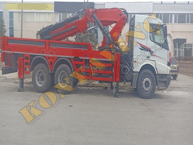 ACİL SATILIK 20 TON SIFIR VİNÇ BMC PRO 620 ÜZERİNDEDİR