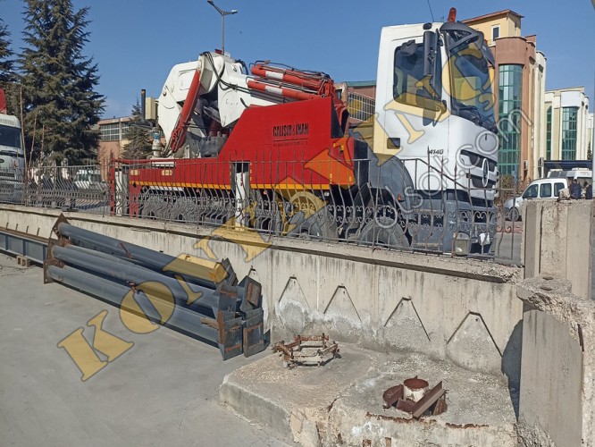 SATILIK ÇALIŞIR İNAN 75 TON ÇİFT KIRMA VİNÇ