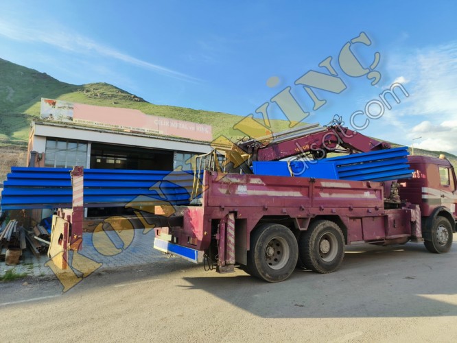 ACİL SATILIK 16 TON YANA KATLANIR EMEKSAN MERCEDES ÜZERİNDE