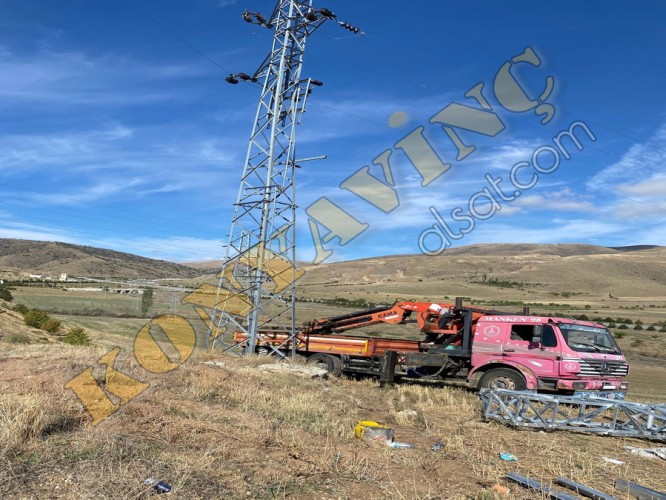 ACİL SATILIK 15 TON KAMA MERCEDES 2521 ÜZERİNDE