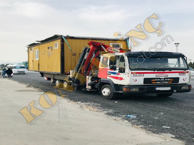 ACİL SATILIK 10 TON ÖZENKA VİNÇ MAN 12/163 ÜZERİNDE