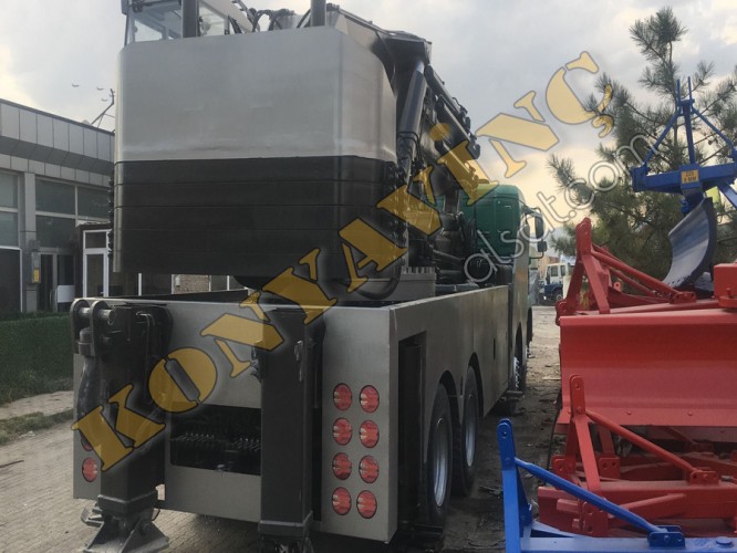 SATILIK 85 TON ÇİFT KIRMA VİNÇ MAN TGA ÜZERİNDEDİR.