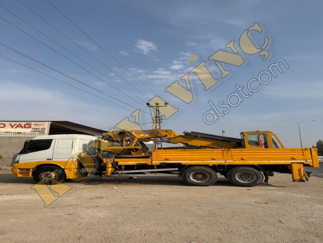 ACİL SATILIK KONDU 30 TON ÇİFT KIRMA BMC PRO ÜZERİNDE