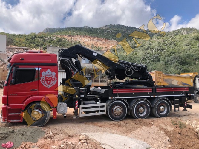 YANA TAM KATLANIR 21,5 TON HİDROKON ÇİFT KIRMA VİNÇ