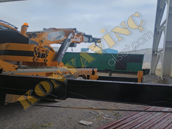 ACİL SATILIK 45 TON UZAKTAN KUMANDALI FULL ÇİFT KIRMA VİNÇ