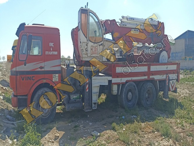 MERSA 35 TON ÇİFT KIRMA MERCEDES 2521 ÜZERİNDEDİR