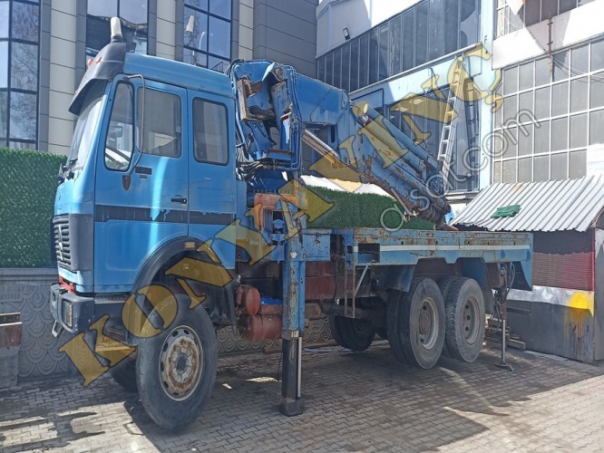 ACİL SATILIK 30 TON KARDELEN VİNÇ MERCEDES 2517 ÜZERİNDE