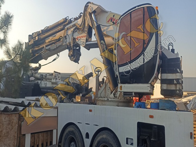 AKC 55 TON ÇİFT KIRMA SCANİA P380 ÜZERİNDE