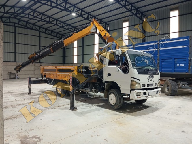 SATILIK 6 TON KAMA VİNÇ ISUZU ÜZERİNDE