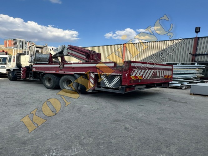 CARGO ÜZERİNDE YANA KATLANIR 20 TONLUK VİNÇ