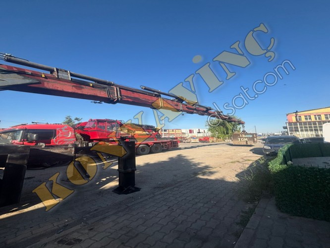 SATILIK 85 TON ÇİFT KIRMA VİNÇ MAN TGA ÜZERİNDEDİR.
