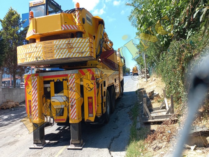 HİDROKON 80 TON ÇİFT KIRMA 2015 MODEL VİNÇ