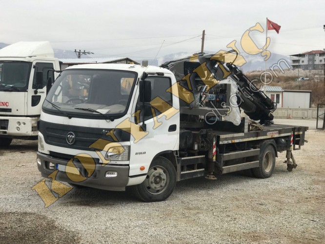ACİL SATILIK 10 TON YANA KATLANIR UZAKTAN KUMANDALI VİNÇ