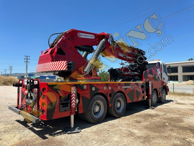 ACİL SATILIK 45 TON KRANZ CRANE RENO KERAX ÜZERİNDE