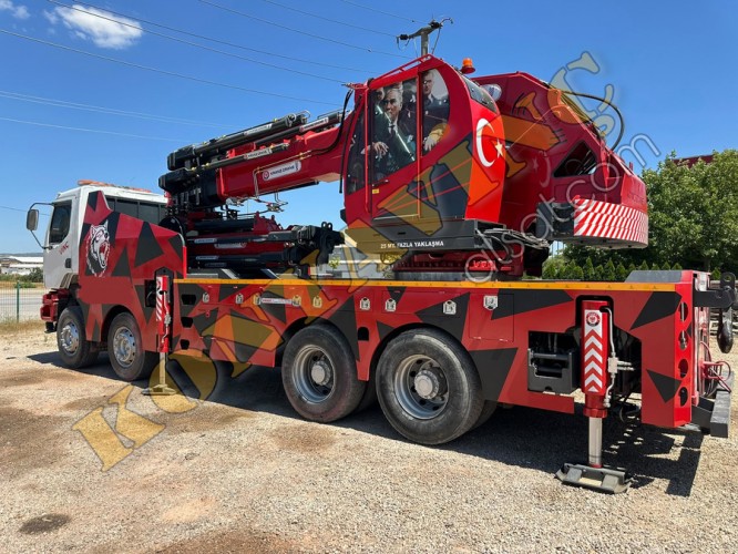 ACİL SATILIK 45 TON KRANZ CRANE RENO KERAX ÜZERİNDE